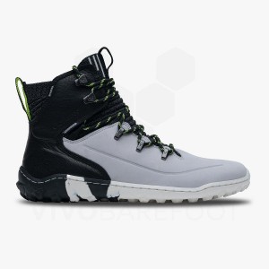 Tenis de Senderismo Vivobarefoot Tracker Decon FG2 Hombre Negros Grises | MX427BA